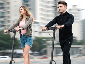 Scooter Eléctrico <span class=keywords><strong>de</strong></span> 500W con Entrega Local en EE. UU., Neumático Sólido Antipinchazos <span class=keywords><strong>de</strong></span> 10 Pulgadas, Plegable, para Adultos, Sin Impuestos, Listo para Usar - Product Image 5