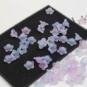 Flor de Campanilla Acrílica, Flor de Campana, Orquídea de Campana, Accesorios para Colgar en el Coche, Sonido de Campana, Suministro en Vivo - Product Image 5