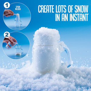 Nieve Artificial Instantánea de Polímero Superabsorbente, Color Blanco Mágico Simulado para Niños, para Slime - Product Image 2