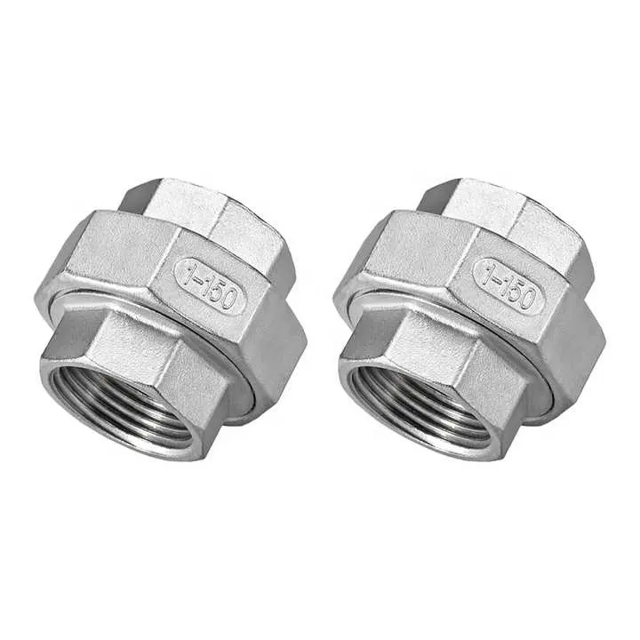 Ống lắp Union 304 316 nữ ren Union thép không gỉ đúc Hàn cuối Coupler phụ kiện tùy chỉnh phích cắm