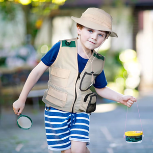 Nuovo Kit per bambini Explorer all'aperto giocattoli da campeggio per bambini giubbotto da carico Kit per la cattura di insetti giocattoli avventura - Product Image 6