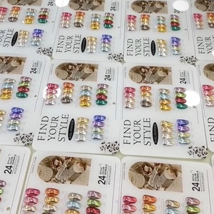 Nuevo Set de Polvo Mágico para Uñas de 24 Colores con Tablero de Exhibición, Polvo de Uñas de Alta Calidad, Polvo Extremadamente Brillante, Efecto Espejo - Product Image 1