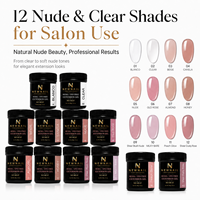 HEMA Free Professional Low Heat Self Leveling Smooth Finish Soak Off UV LED Fast Salon Extension Nail