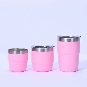Stainless Steel Tumbler Vacuum Insulated Double Wall With Lid Travel Mug Modern Design Multiple Colors Available - Product Image 2