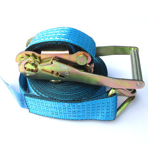 Cintas de Amarração Retráteis de 25mm com Catraca para Caminhão, 100% Poliéster, Econômicas para Fixação de Carga - Product Image 3