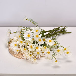Flor de seda de alta calidad SF, <span class=keywords><strong>flores</strong></span> artificiales de China a granel, como <span class=keywords><strong>flores</strong></span> de margaritas <span class=keywords><strong>blancas</strong></span> de gerbera de seda para la decoración de la boda en casa - Product Image 1