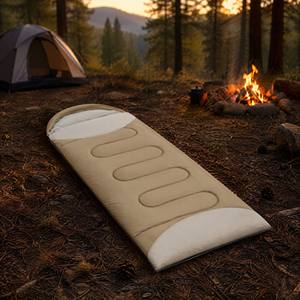 Saco de Dormir con Capucha, Exterior de Tafetán de Poliéster Repelente al Agua 190T, Forro de Pongee 190T, Saco de Dormir para Acampar - Product Image 3
