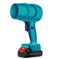 Batterie au lithium sans fil rechargeable haute puissance souffleur industriel sèche-cheveux en plastique et dépoussiéreur de feuilles tombantes