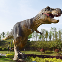 Modèle de dinosaure réaliste animatronique pour parc d'attractions