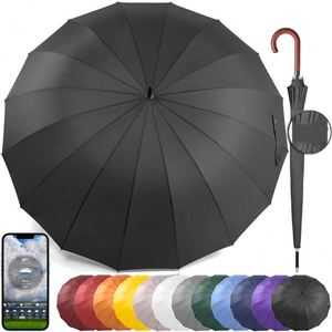 Wholesale Automatic Promotion Extra <b>Large</b> Factory <b>Large</b> Straight Umbrella Personalized Umbrella With Your Logo - Product Image 3