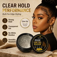 ODM fabrikant van Edge Control Styling Gel met aangepaste hold-gradaties en verpakkingen voor wereldwijde haarmerken