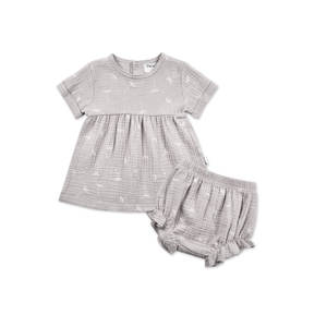 Nuovi vestiti per bambini gonna principessa gonna per bebè in mussola Set estate Baby Children Girls Summer Baby Dress Mini Short Print 8940 - Product Image 4