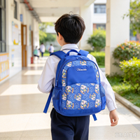 Nouveau Sac à Dos Enfant Imperméable Dessin Animé 2026 Unisexe Bleu Mignon pour la Rentrée Scolaire