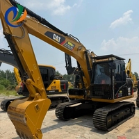 Excavatrice Caterpillar 312D d'occasion de 12 tonnes, modèle 2023, avec moteur et pompe