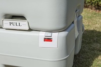 Équipement de camping Overland Gear, accessoires de survol, logo personnalisable, toilettes portables imperméables en PP de 20 L, toutes saisons