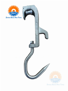 Système de crochets suspendus en acier inoxydable 304 de qualité industrielle pour abattoir de bovins, crochets complets pour viande de vache, <span class=keywords><strong>poulie</strong></span> pour camion frigorifique - Product Image 6