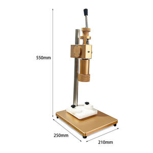 เครื่องกดขวดแก้วพลาสติกแบบแมนนวล Yunqingtech สำหรับน้ำผึ้ง น้ำมัน น้ำหอม เครื่องสำอาง สบู่ ครีม แชมพู - Product Image 2