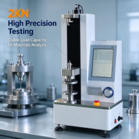 Machine d'essai de compression et de tension des ressorts à écran tactile LCD WDW-S2 2KN, testeur de force numérique pour les essais de matériaux industriels