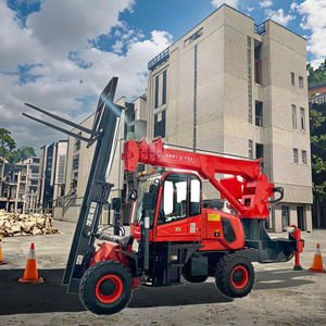 Grúa Telescópica Multifuncional con Motor Diésel, Montacargas Todoterreno Giratorio para Embarcaciones Portuarias con Brazo Plegable - Product Image 4