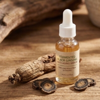 Sérum Visage au Ginseng Rouge Fermenté Formule Coréenne – Essence Réparatrice Bio-Active pour la Peau, Sérum Éclat au Ginseng – Vente en Gros