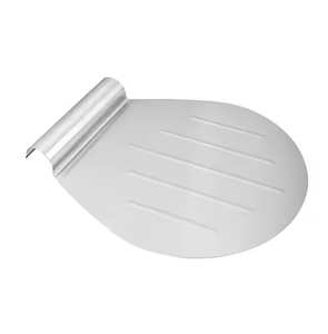 Pala di Trasferimento Quadrata Moderna in Acciaio Inossidabile Premium, di Grande Successo, per Pizza e Torte, Utensile <span class=keywords><strong>da</strong></span> <span class=keywords><strong>Forno</strong></span> per la Movimentazione di Piatti e per l'Uso con Candele - Product Image 4