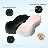 Coussin de siège en mousse à mémoire de forme pour chaise de bureau, coussin de siège de voiture pour soulager les douleurs du coccyx, coussin pour les fesses pour les longues périodes assises