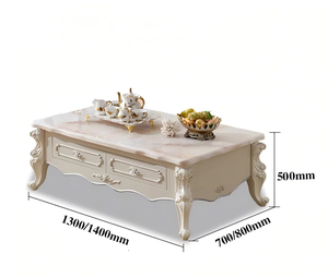 <span class=keywords><strong>Mesa</strong></span> de Centro y Mueble para <span class=keywords><strong>TV</strong></span> de Estilo Europeo, Moderno, Minimalista, Nórdico, Juego de Muebles Sencillos, Extensible, <span class=keywords><strong>con</strong></span> <span class=keywords><strong>Ruedas</strong></span> y Espacio de Almacenamiento - Product Image 2