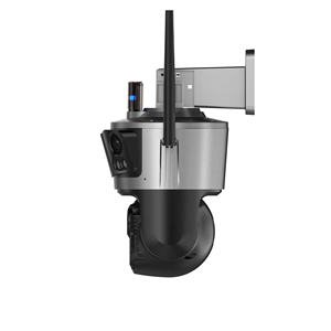 Nuova Telecamera PTZ WiFi ICSEE 12MP (2MP*2+4MP*2) da Esterno Impermeabile con <span class=keywords><strong>3</strong></span> Modalità di Visione Notturna, Tracciamento Automatico, Quattro Obiettivi e Zoom Ottico 8x - Product Image 4