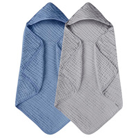 Couverture de bébé en mousseline de coton 100% pur, moderne, avec capuche, serviette, cape, douce, pour hôtel, quatre saisons