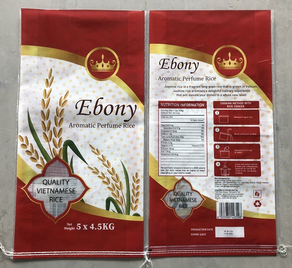OEM Best-Selling 20/25/50KG Recyclable BOPP Woven Bags for Rice Flour Fertilizer & Feed Packaging