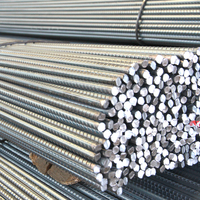 Barres d'armature en acier doux à faible teneur en carbone de 12 mm, 16 mm, 20 mm, 25 mm de diamètre, non corrosives, pour renforcement
