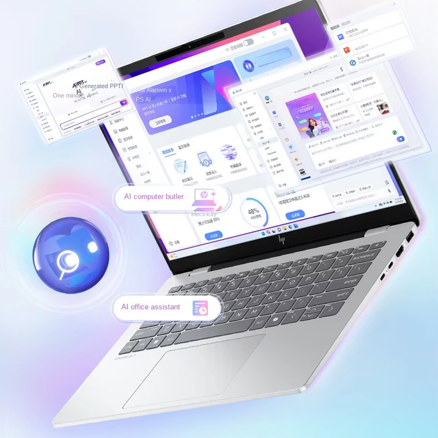 New OmniBook 7 14-fs0021TU Core I5 220H 16GB 1TB SSD 14" OLED 2.2K 120Hz English Business Slim Metal Laptop
