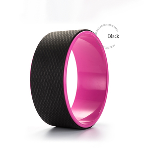 Huayi công nghệ mới dập nổi lụa in ấn Yoga phụ kiện TPE/EVA/ABS Vật liệu Pilate bài tập yoga bánh xe để bán - Product Image 6