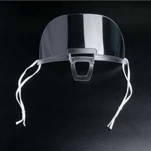 10 Buah Masker Mulut Plastik Transparan Dapat Digunakan Kembali dan Dapat Dicuci Masker Wajah Plastik Bening untuk Makanan Restoran Hotel - Product Image 2