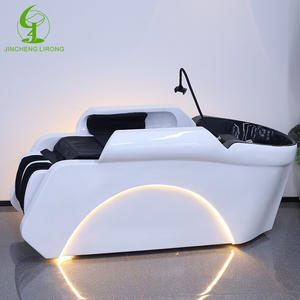 Jincheng Tête japonaise Spa Circulation de l'eau <span class=keywords><strong>Message</strong></span> électrique Shampooing Lit avec éclairage LED - Product Image 4