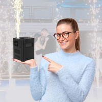 Nouvelle machine à feux d'artifice mini rechargeable 350W 2026, pulvérisation de 3 mètres, mini machine à étincelles froides pour mariage, fête, scène, célébration