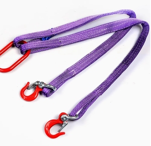 튼튼한 폴리에스터로 만들어진 4 톤 4 T 아이 투 아이 웨빙 슬링으로 리프트용 2 톤 50mm 웨빙 벨트 슬링 스트랩 - Product Image 6