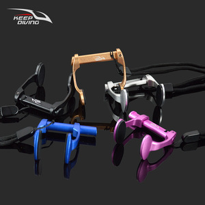 คลิปหนีบจมูกสำหรับดำน้ำ อลูมิเนียม กันน้ำ พร้อมเชือก - Product Image 2