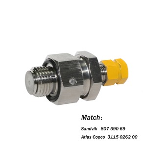 Válvula de Carga de Gas Nitrógeno 80759069 para Martillo Hidráulico, Repuestos de Excavadora - Product Image 4