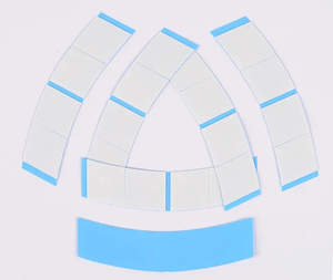 36 pièces/sac bleu Ultra Hold Mini bande dentelle avant bande <span class=keywords><strong>bandes</strong></span> <span class=keywords><strong>adhésives</strong></span> Double face pour toupet perruque Extension de <span class=keywords><strong>cheveux</strong></span> - Product Image 5