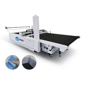 Customized Home Textiles Materials Sofa Fabric Printed Floor Mat CNC Automatic Curtain Cutting Machine