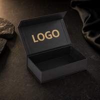 Boîte cadeau rigide magnétique de luxe personnalisée, doublure en éponge, logo en relief, emballage en carton écologique recyclable pour cosmétiques