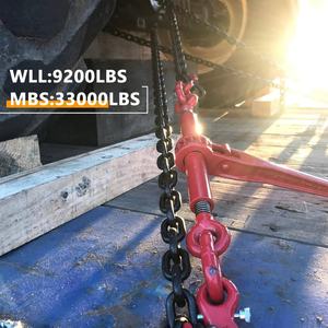 WLL9200LBS/4000KGS <span class=keywords><strong>3</strong></span>/8-1/<span class=keywords><strong>2</strong></span> храповое грузовое приспособление с <span class=keywords><strong>2</strong></span> захватными крючками, для <span class=keywords><strong>3</strong></span>/8-1/<span class=keywords><strong>2</strong></span> транспортной цепи - Product Image 6