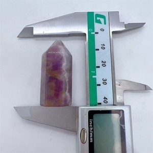Wholesale 35mm Healing Crystals Tower Natur Assorted Color Crystal Point Wand Mini Tower for Sale - Product Image 2