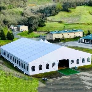 Tente extérieure robuste avec conception résistante aux intempéries Traitement acoustique en option Vestiaires sur place pour les expositions de tournages de films - Product Image 1
