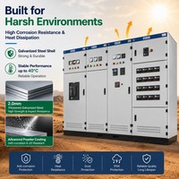 Gabinete de Distribución de Energía de Bajo Voltaje MNS GCS GCK 33kv 20kv 10kv para Minería y Panel de Control Industrial