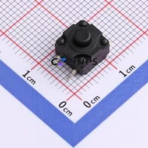 TC-06108FS-070E Tactile Switch SMD Switch Single Pole Single Throw Round Button 2.5N 8mm - Product Image 1