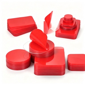 Cinta de Espuma de Doble Cara Resistente al Calor, Impermeable, Acrílica, de Alta Resistencia, con Revestimiento Rojo, para Sellado de Cajas Transparentes, de Fábrica OEM - Product Image 2