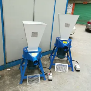 Trituradora eléctrica de polvo con chip de espuma, trituradora de producción de fábrica para máquina trituradora de espuma, plástico, 4KW