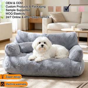 Pet Sofa Rectangle Summer Fashion Modern Anti-Slip Pearl Cotton Oxford Cloth PP Cotton Sponge Protective - Product Image 1